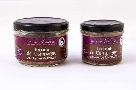 Terrine De Campagne À L'oignon De Roscoff Aop 100G