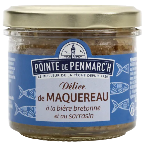 Délice de Maquereau à la bière Bretonne et aux sarrasins