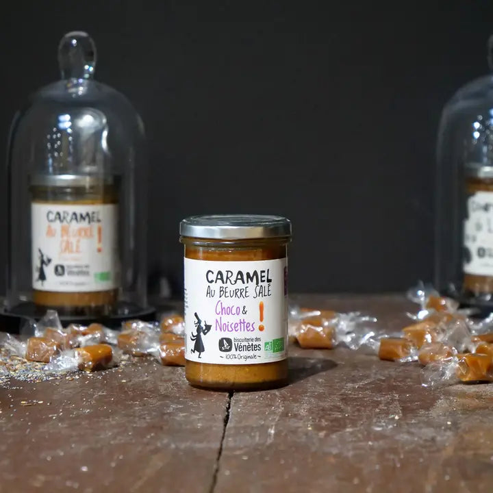 Caramel au Beurre Salé Choco-Noisettes - Bio