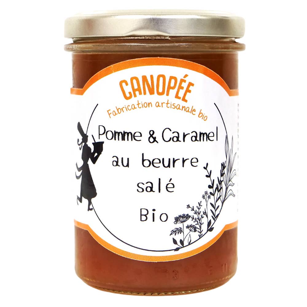 Canopée - Confiture Pomme & Caramel au Beurre Salé - Bio